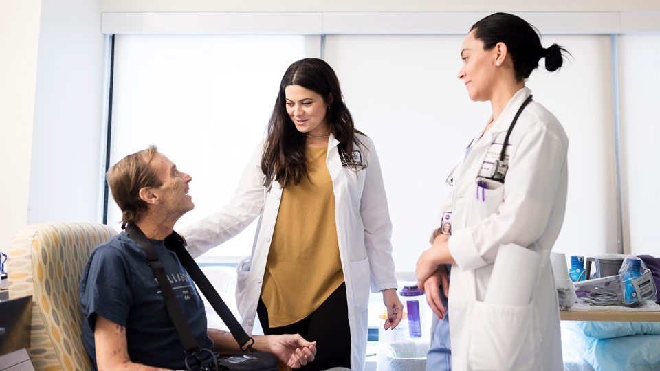 Physiatrist Dr. Sofia Prilik and Patient